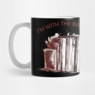 i'm with the books Mug